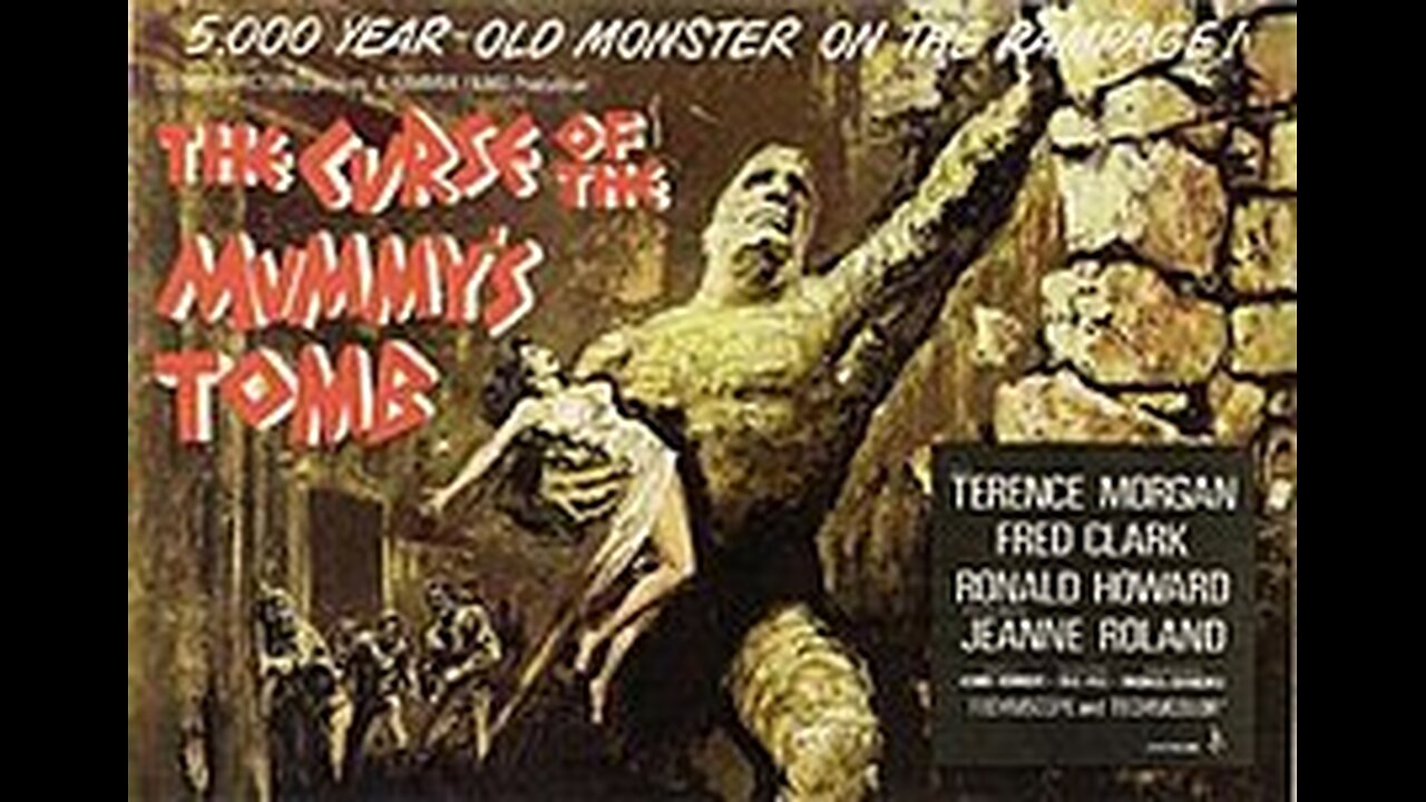 The Curse Of The Mummys Tomb 1964 Film in English, Terence Morgan, Ronald Howard, Fred Clark