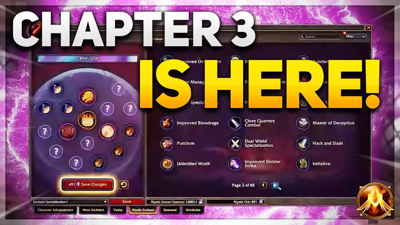 CHAPTER 3 IS ALMOST HERE! Lets go over ALL OF IT! | Project Ascension S8 | Classless WoW