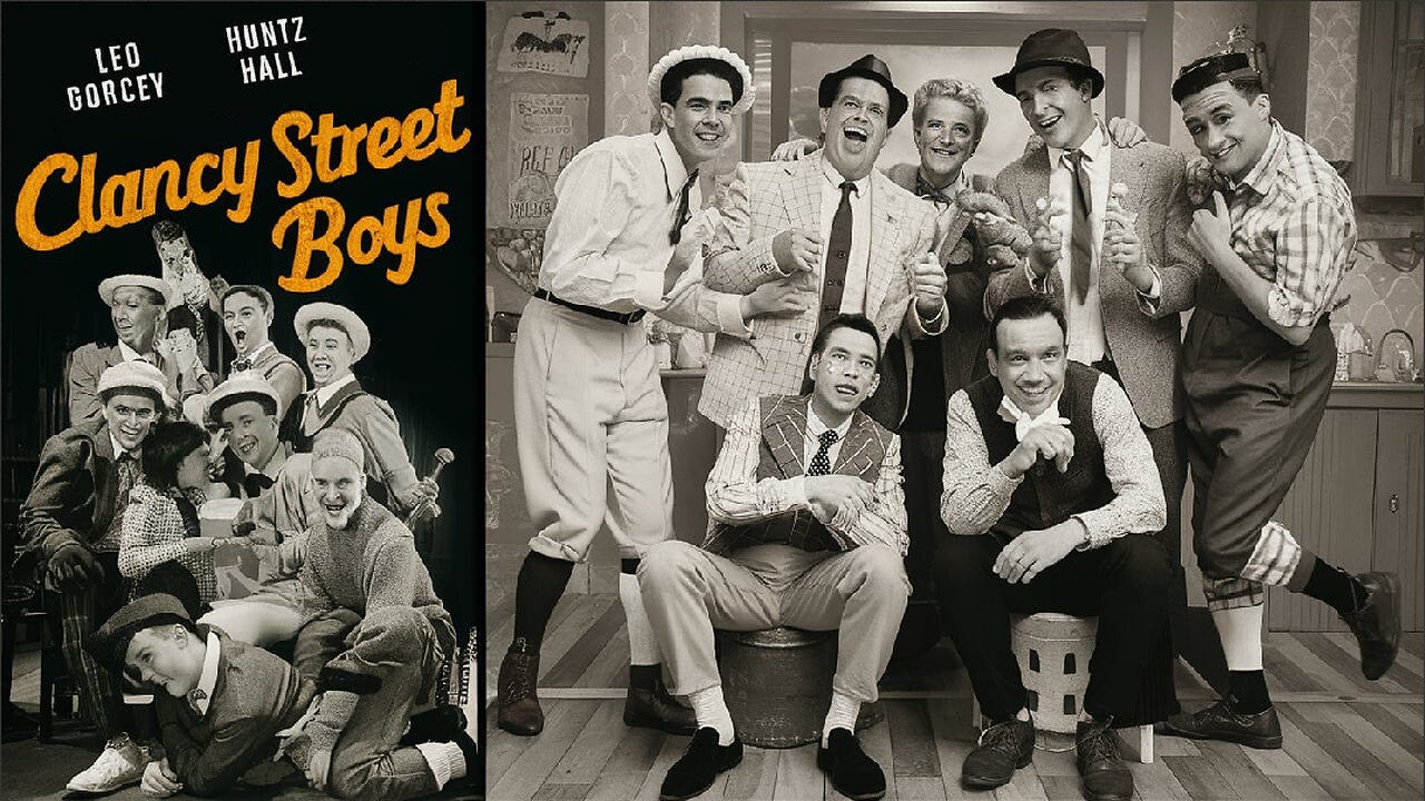 EAST SIDE KIDS,CLANCY STREET BOYS(1943)Leo Gorcey & Huntz Hall | Comedy | B&W | Timeless Film