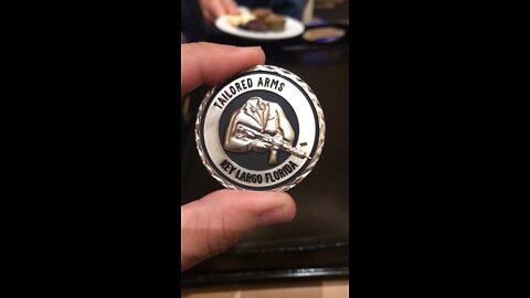 Tailored Arms Challenge Coin