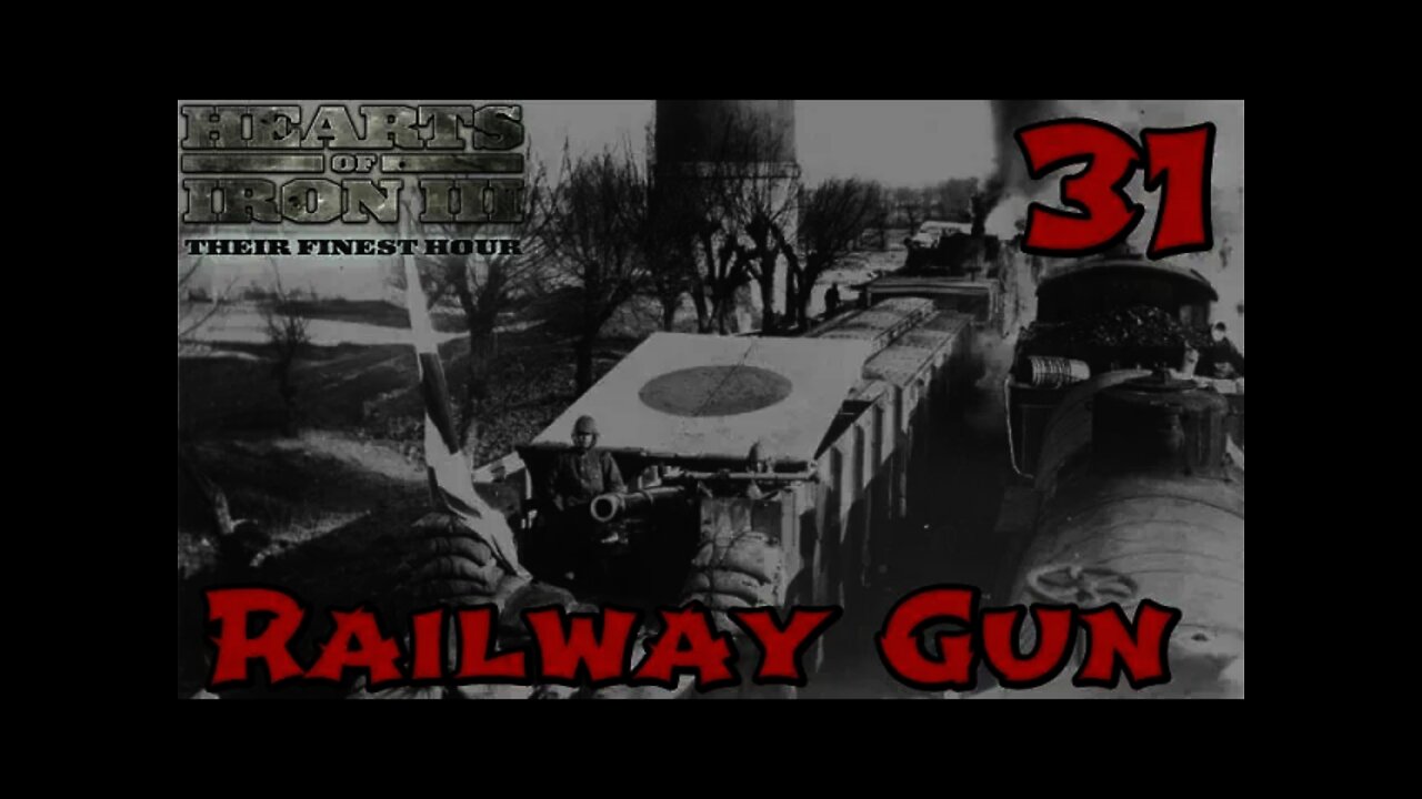 Hearts of Iron 3: Black ICE 9.1 - 31 (Japan) I use Japans Railway gun
