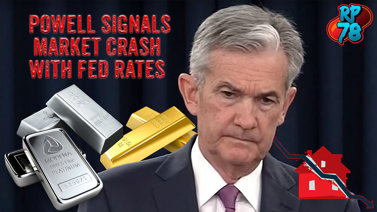 Powells Rate Hikes Will Bring About Historic Market Crash - Gold, Silver & Platinum ALL Short
