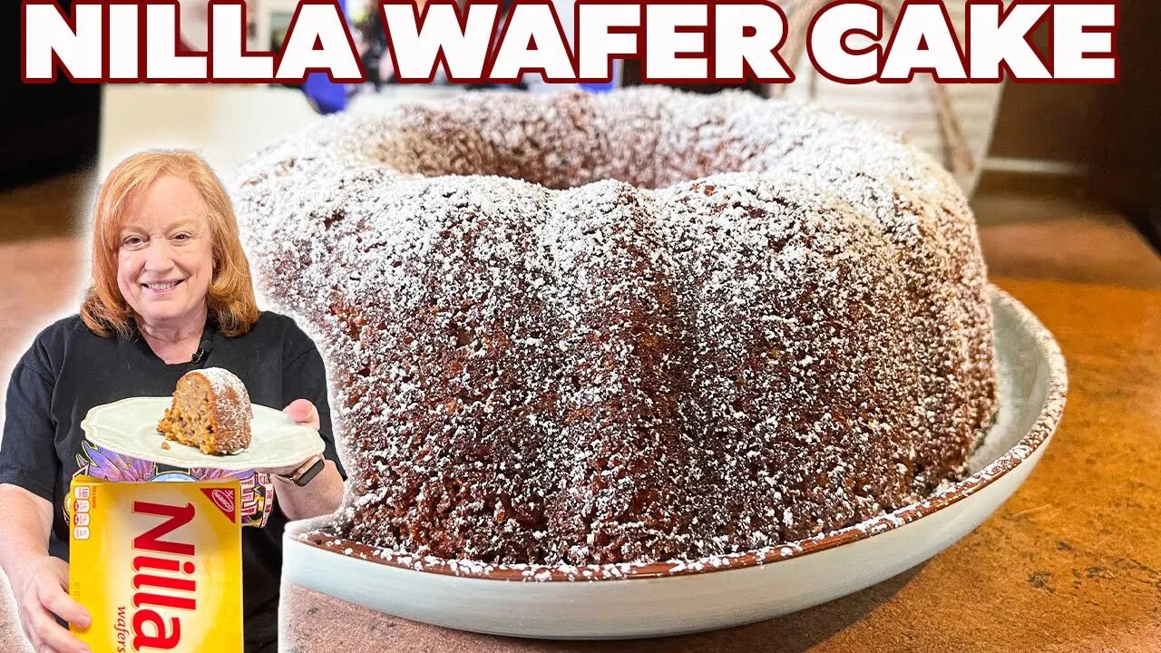 NILLA WAFER CAKE, VANILLA COOKIE POUND CAKE