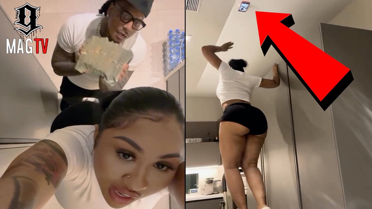 Moneybagg Yos Wife Ari Fletcher Finally Does The Ceiling Challenge! ๐