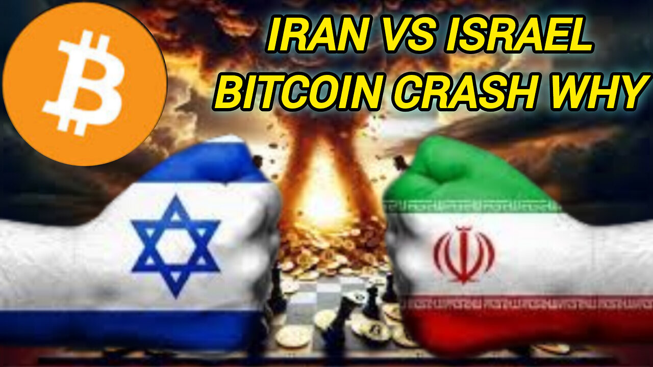 Irans launches drone attack on Israel why bitcoin crashes (NEWS)