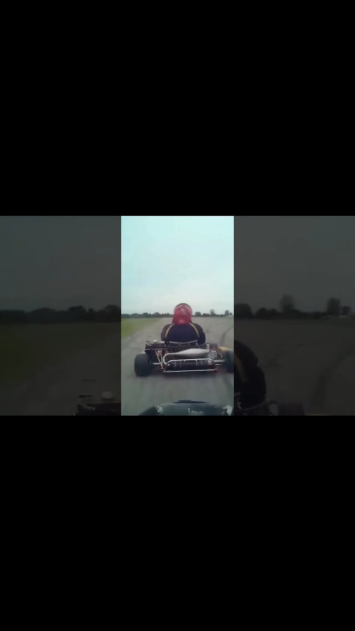 100MPH Kart Crashes! It Won’t Stay on the Damned Track!