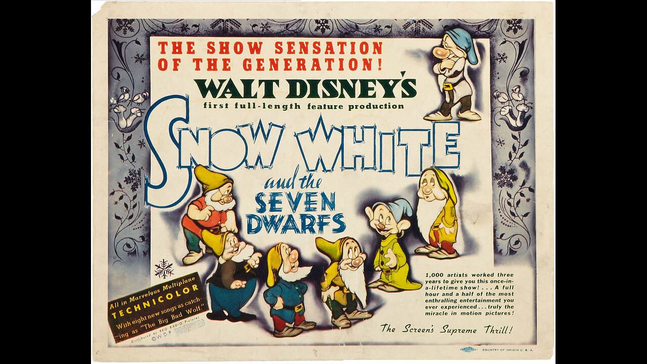 Walt Disneys Snow White & the Seven Dwarfs Premiere (December 21, 1937)