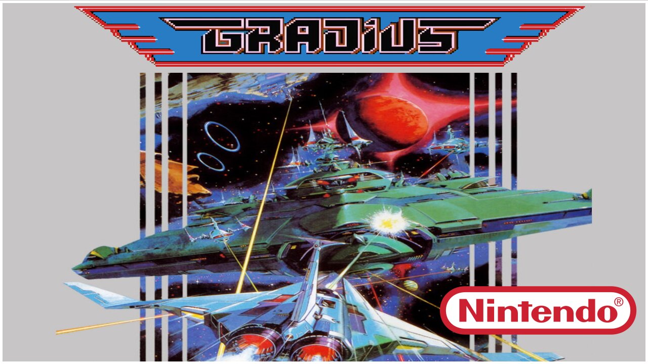 Start to Finish: Gradius gameplay for Nintendo - Retro Game Clipping