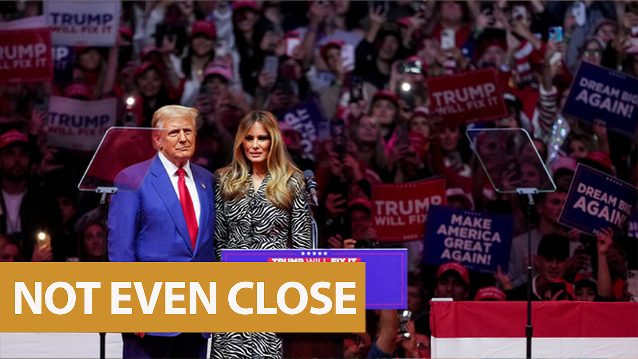 I was at Trumps Madison Square Garden rally — the left-wing media totally botched its coverage