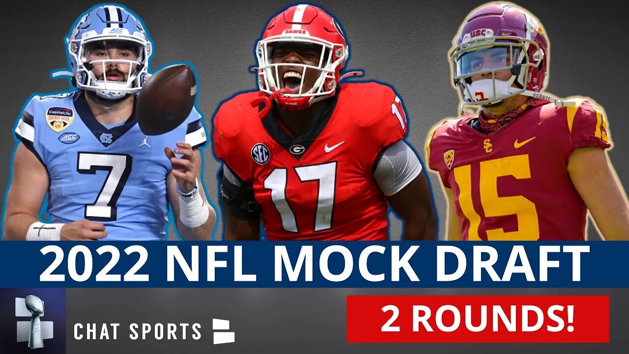 2022 NFL Mock Draft: Round 1 And Round 2 Projections Before The NFL Combine
