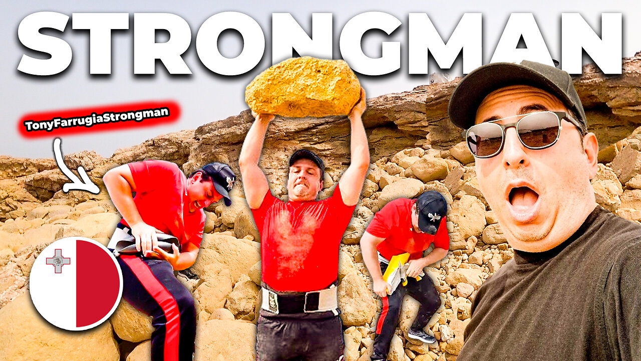 Meeting Maltas Charity Strongman, Tony Farrugia | Raw Uncut Interview & Feats of Strength