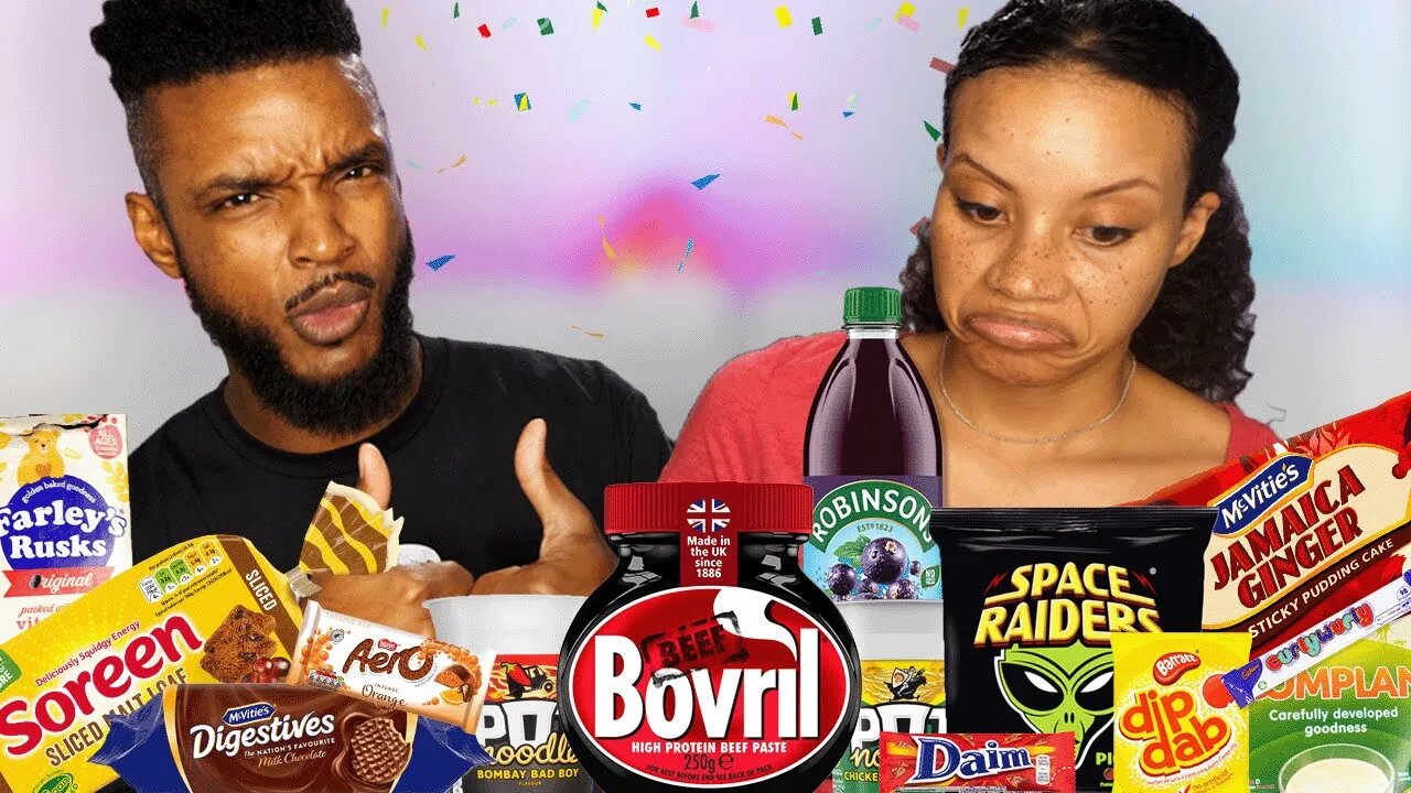 A subscriber sent us UK snacks 🇬🇧 (AGAIN!!)