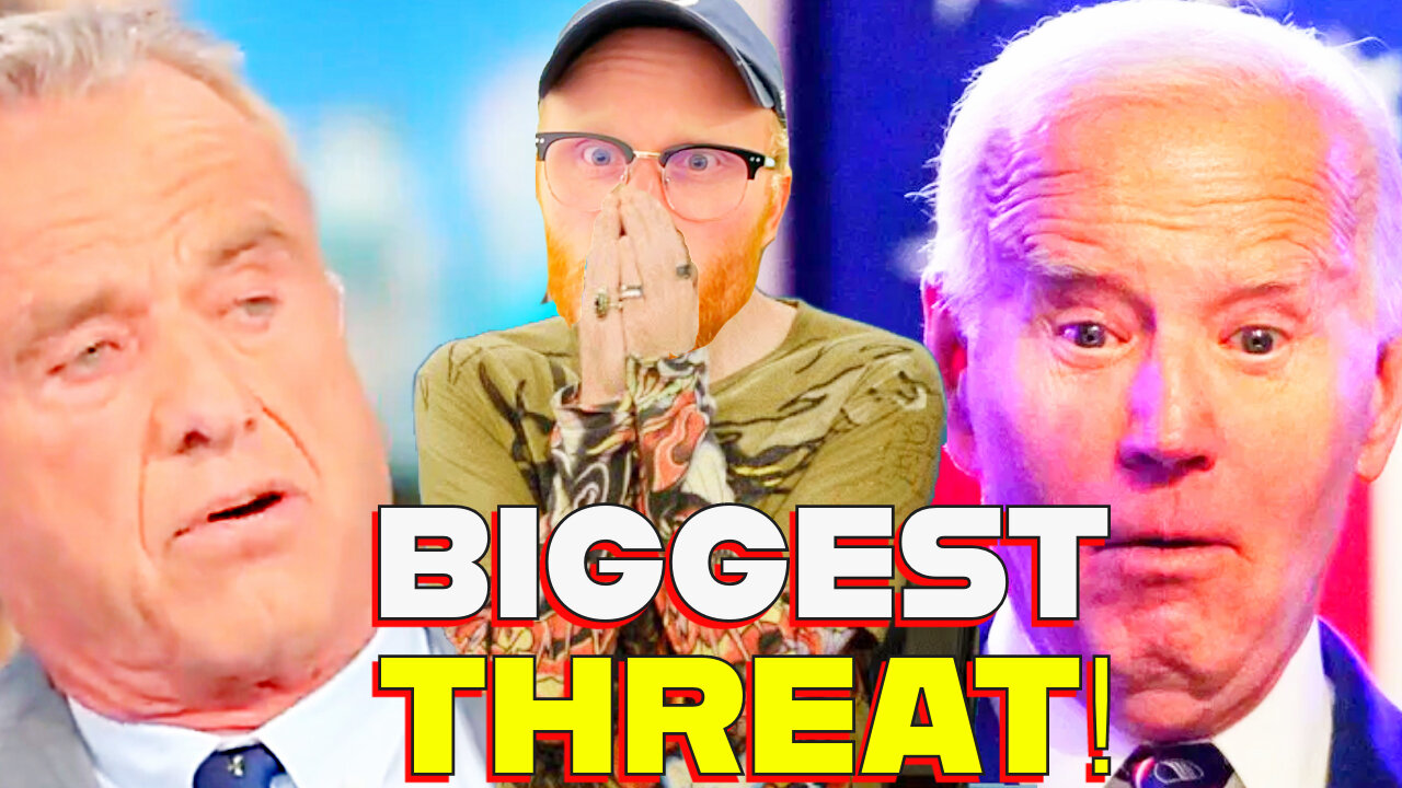 RFK jr SAYS BIDEN is a BIGGER THREAT than TRUMP! And Heres WHY