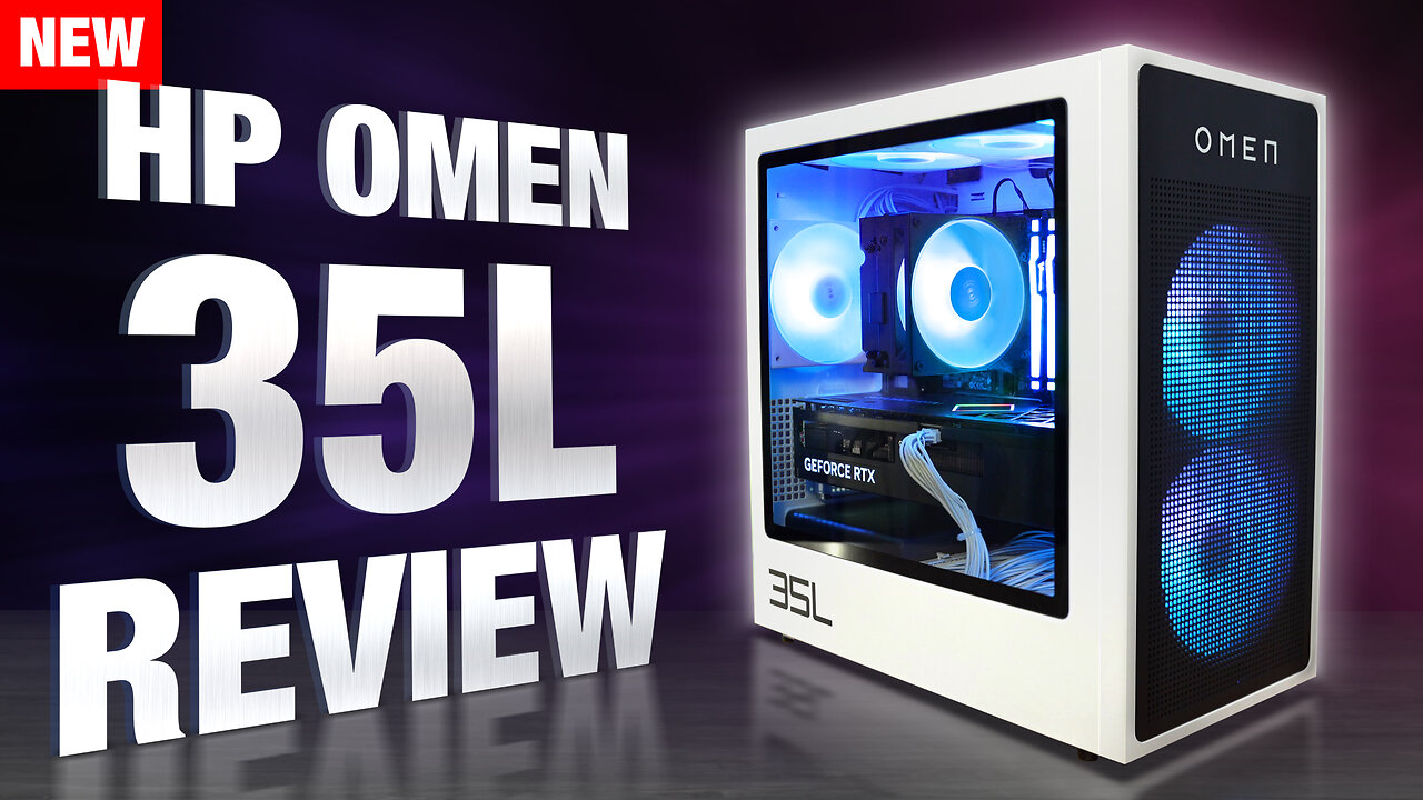 HP Omen 35L Review - HPs Newest Gaming Desktop!