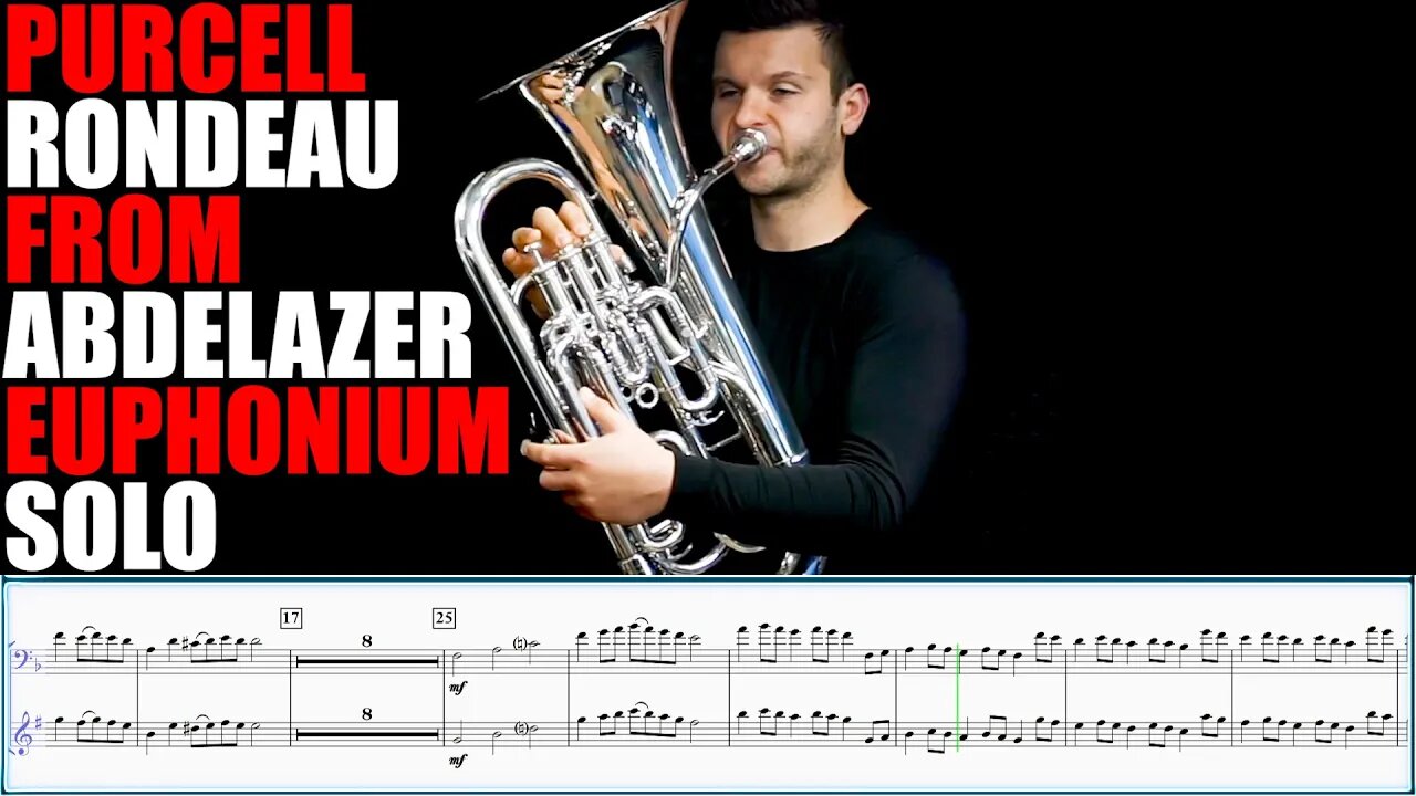 EUPHONIUM SOLO: Rondeau from Abdelazer - Henry Purcell