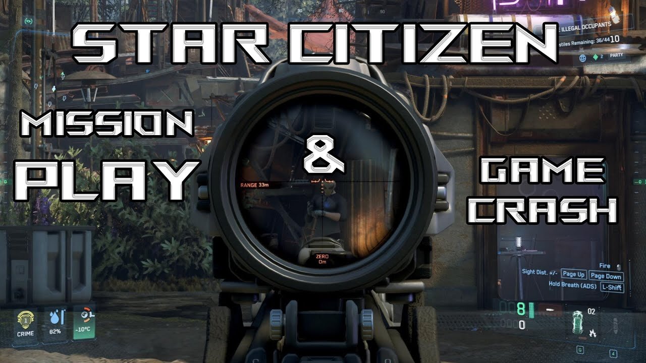 Star Citizen - The Struggles The Joys - Mission Success to Crash!
