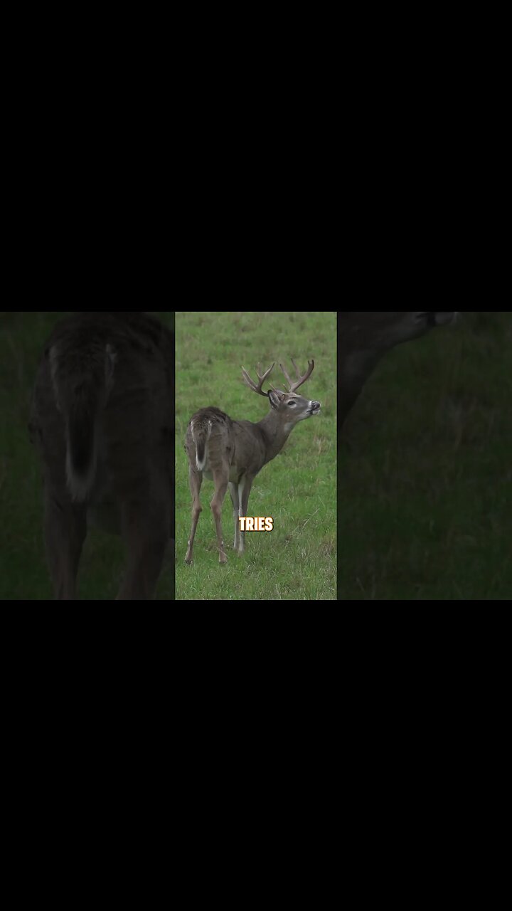 Why do bucks do this with their lips 🦌#deer #deerhunting #biology
