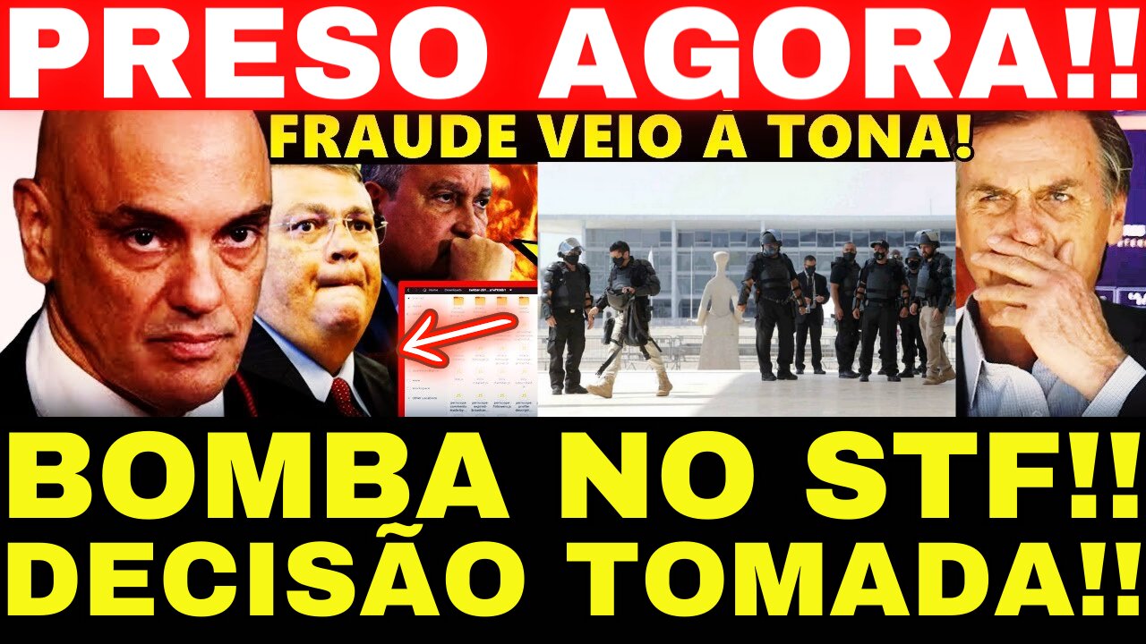 URGENTE!! BLINDADOS NO STF!! ACABOU DE SER PRES0!! SEGRED0 DE BOLS0NARO DESVENDADO!!
