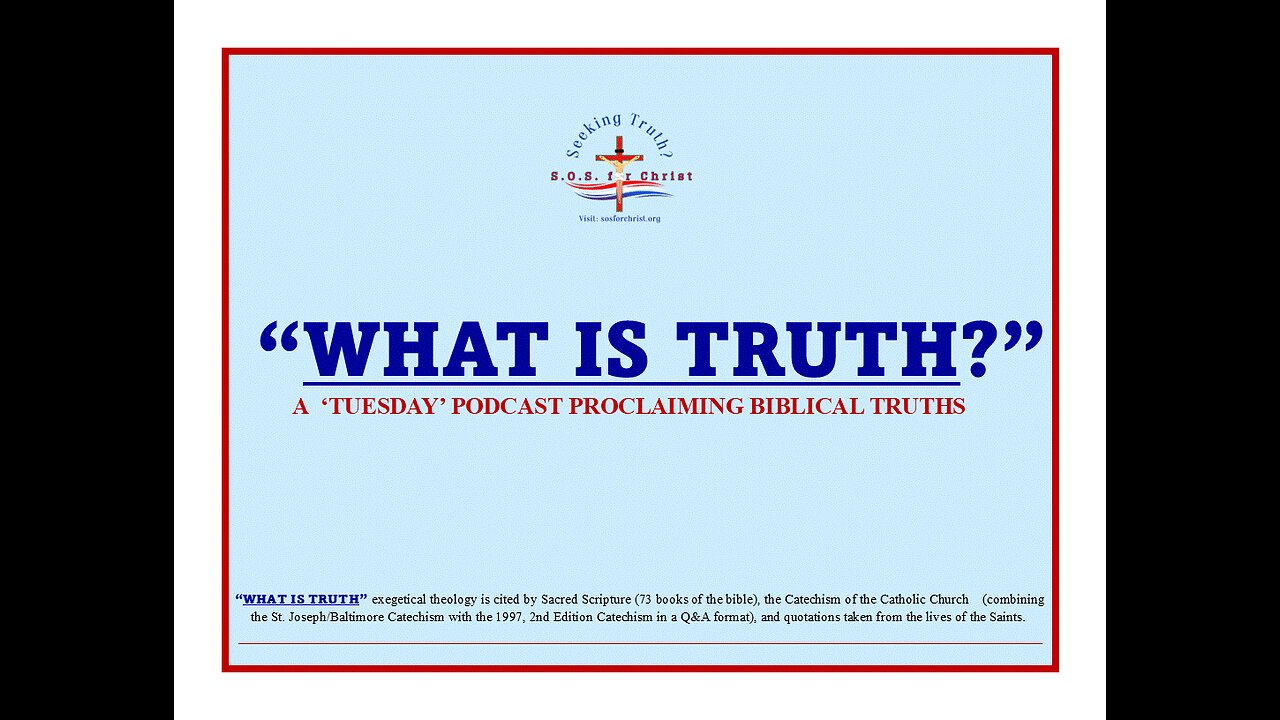| TRUTH #26: WHY DO CATHOLICS PRAY TO SAINTS AND ANGELS? | WHAT IS TRUTH PODCAST |
