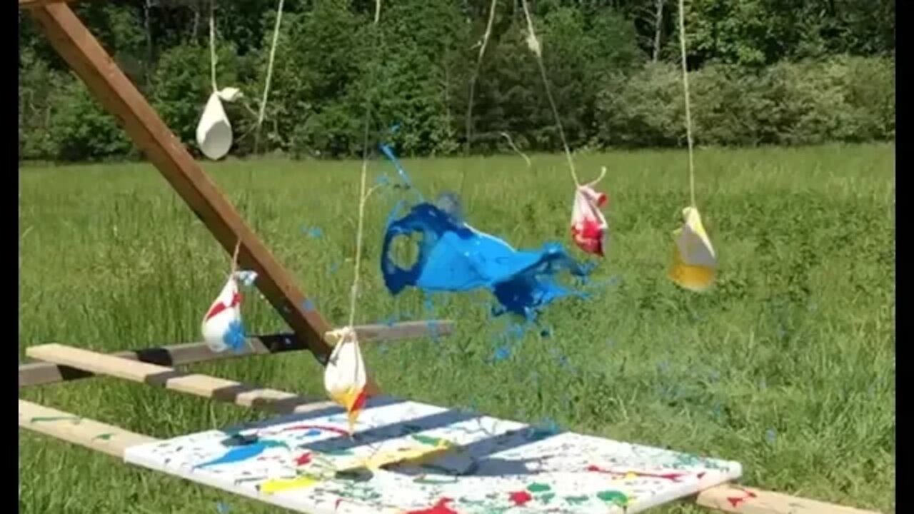 Making art with a 9mm...