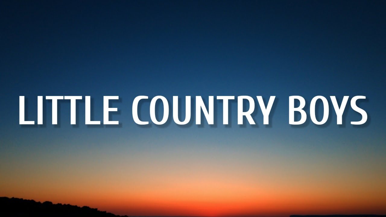 LUKE COMBS - LITTLE COUNTRY BOYS (LYRICS)