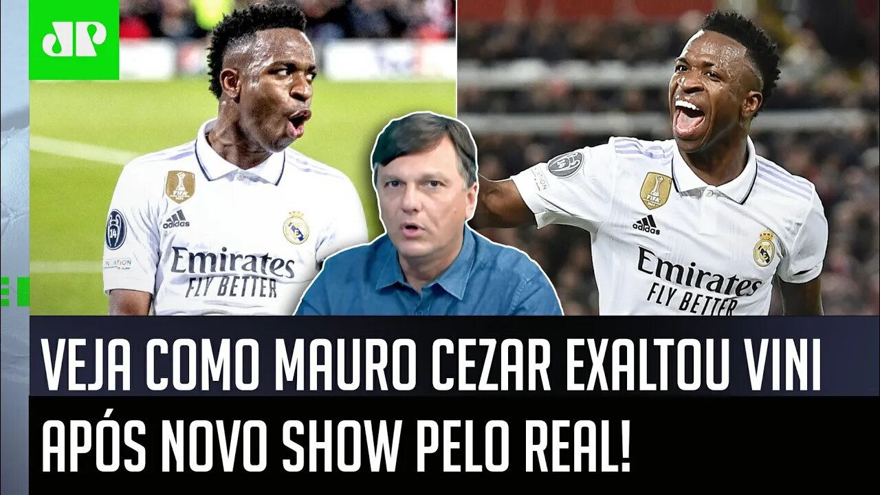 QUEIRAM OU NÃO, o Vinicius Júnior hoje É SIM o... Mauro Cezar EXALTA após Liverpool x Real Madrid!