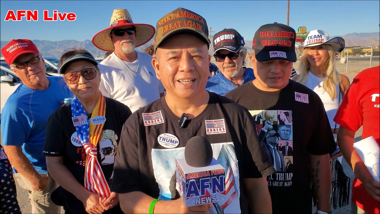 Ben and his Vietnamese American Patriots for Trump