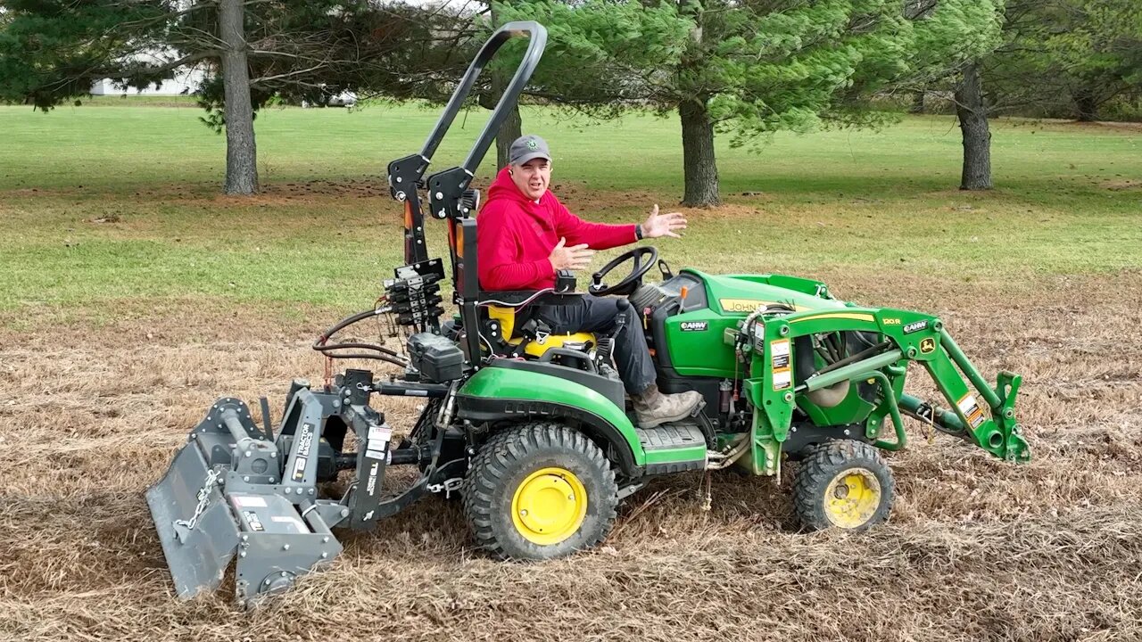 Too Much to Handle? 5 Tiller with John Deere 1025R Subcompact? Tractor Basics