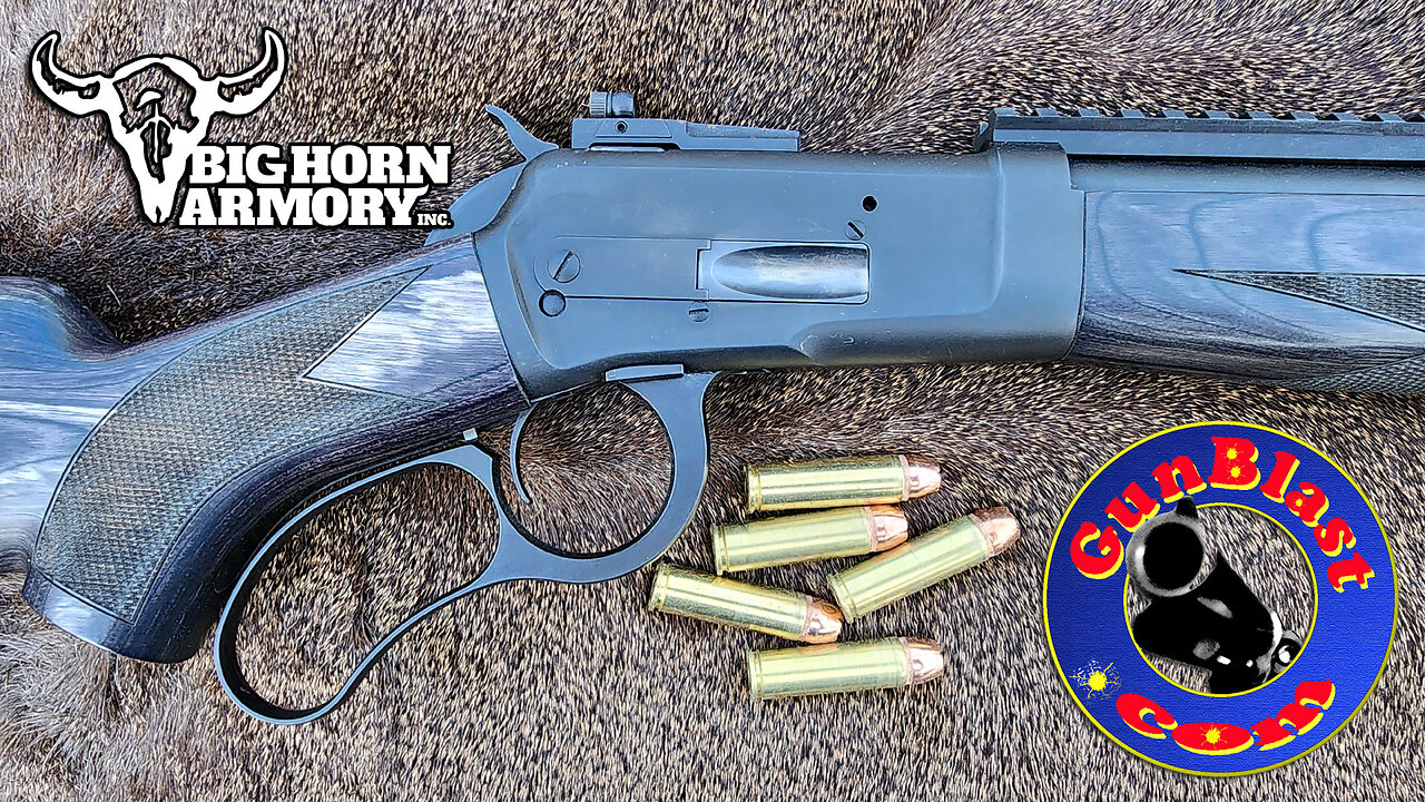 Big Horn Armory Black Thunder Tactical Lever Gun in 500 S&W Magnum