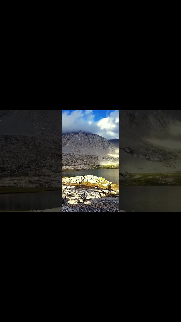 Below Mt Whitney at Guitar Lake 9/10/23 #backpacking #mtwhitney #jmt
