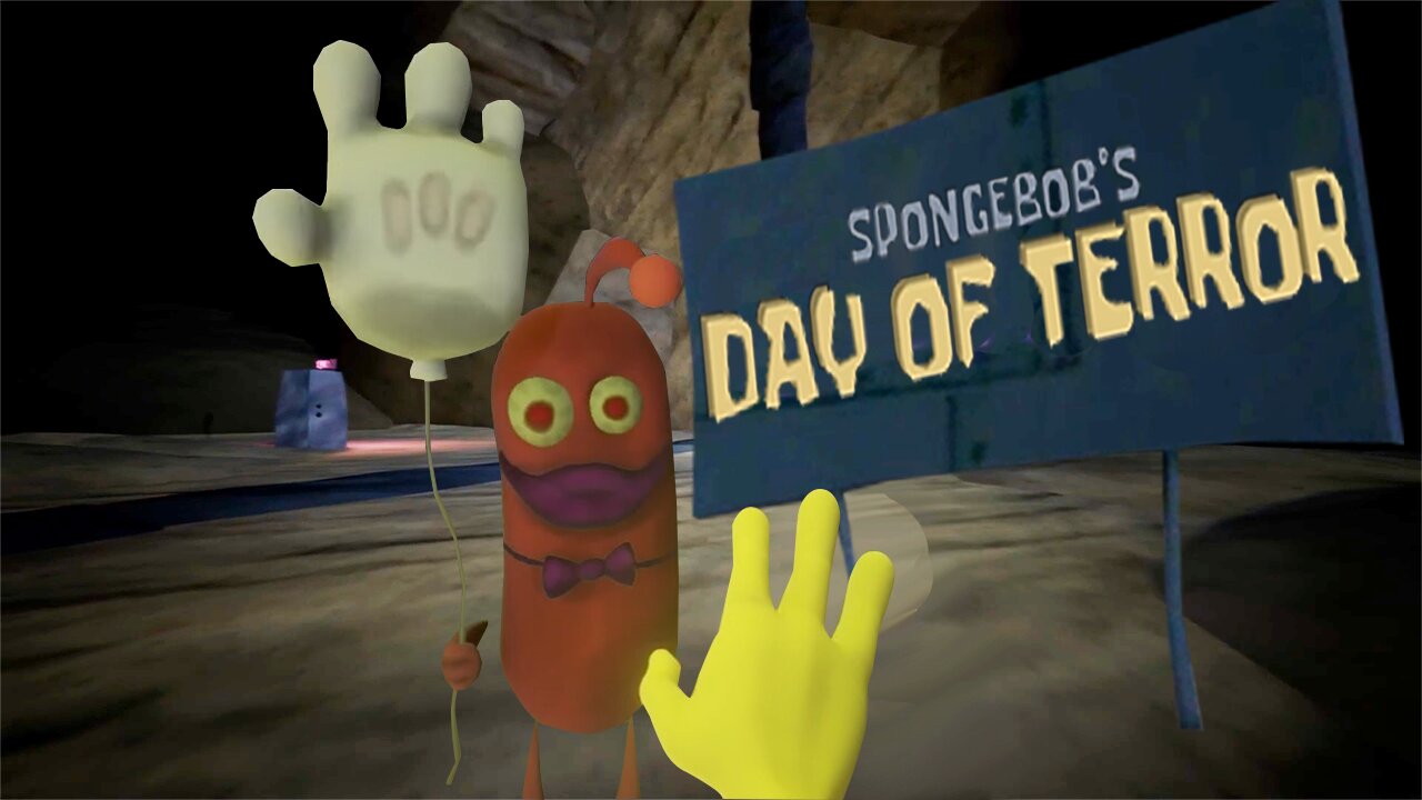 A Spongebob Horror Game About Rock Bottom! Spongebobs Day of Terror