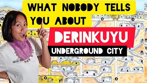 Inside DERINKUYU Underground City | Why Nobody asks these Questions? 🤔
