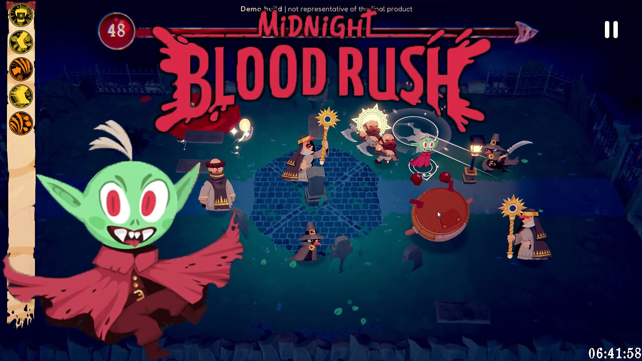 Midnight Blood Rush - Dont Mess With Vampires! (Action Rogue-Lite)