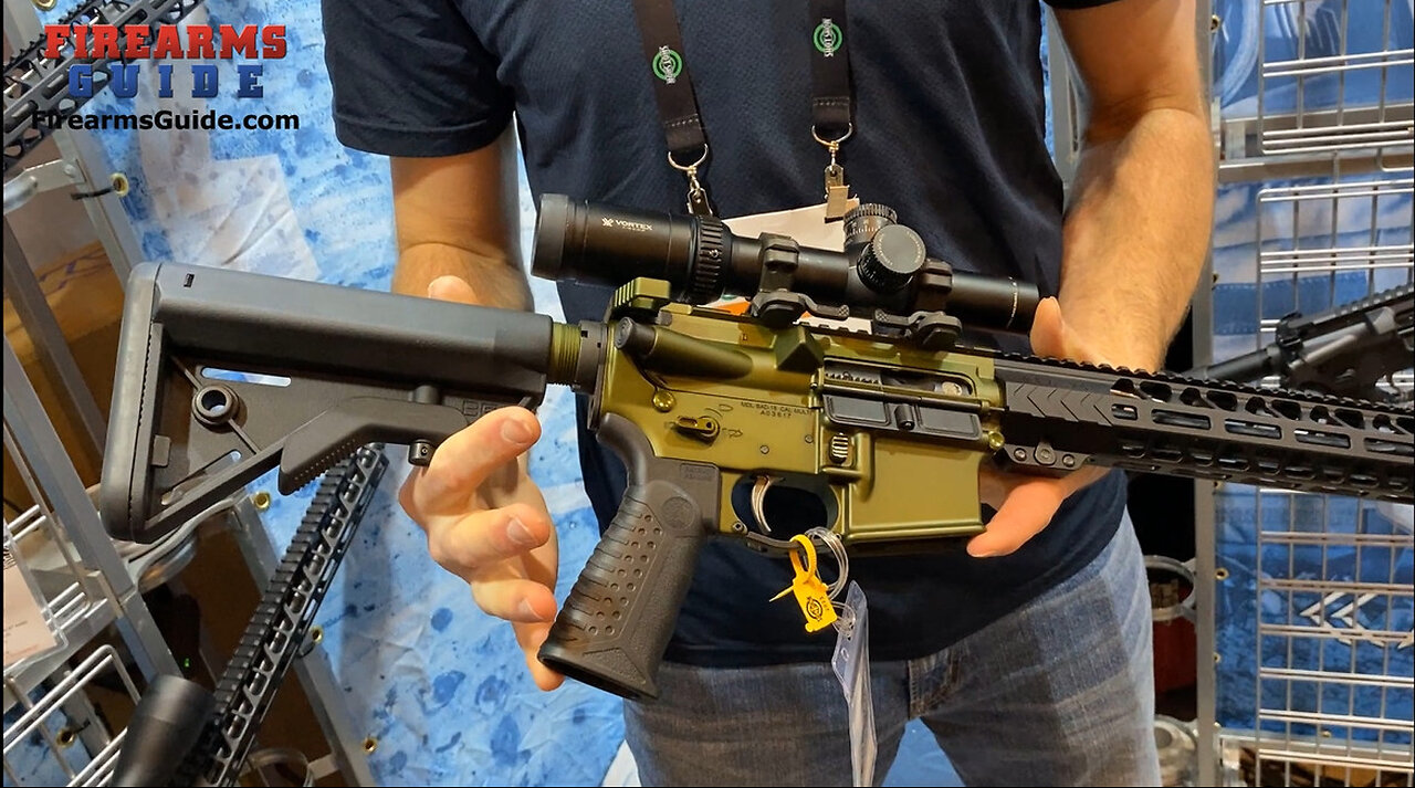 Battle Arms Development Workhorse MDL BAD-15 AR-15 Tactical Rifle - FirearmsGuide.com at Shot Show