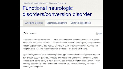 Supporter Video | Fictional Neurological Disorder, the new term to