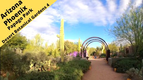 Arizona Phoenix Desert Botanical Garden in Papago Park 4