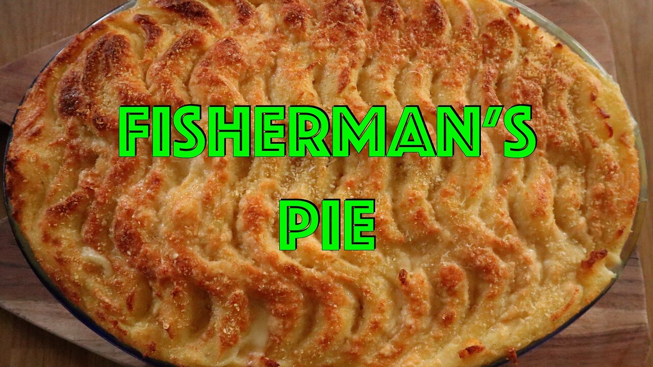 How to make Fishermans pie or Fish Pie, classic British dish