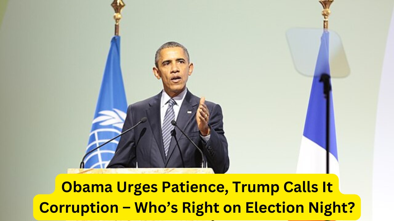 Election Results Delayed? Obama Warns of a Repeat of 2020’s Count Drama!
