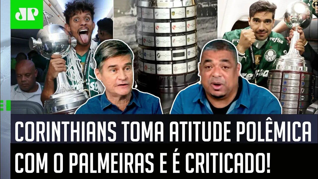 QUE ATITUDE PEQUENA! OLHA o que o Corinthians FEZ com o Palmeiras que foi CRITICADO!
