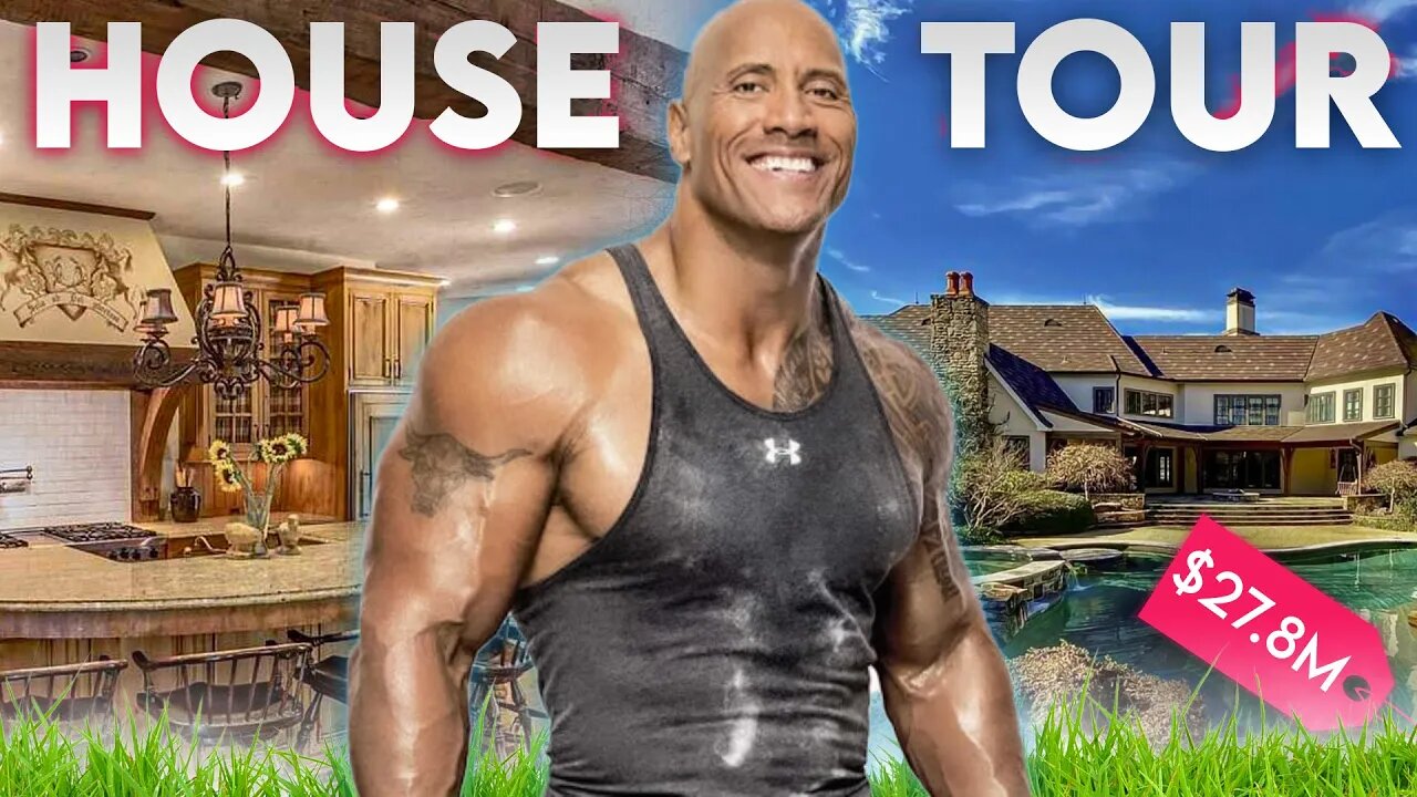 Dwayne Johnson La Roca | House Tour | Mansión en Beverly Hills 🏡