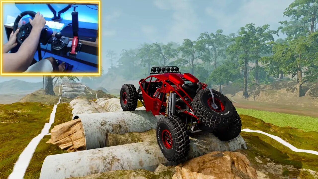 BeamNG Drive - He Goes Over Everything, But In The End He Couldnt Take It And We Crashed