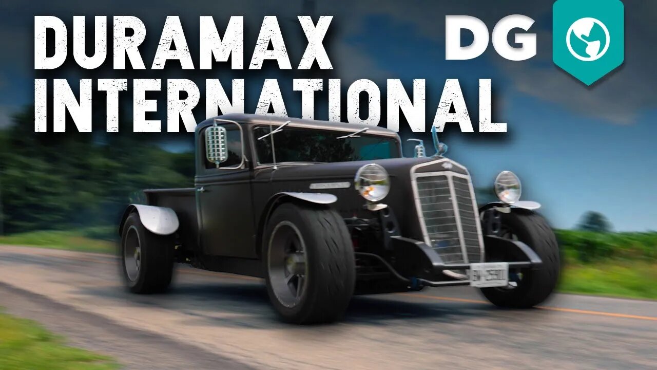 Duramax Diesel Powered 36 International Pickup