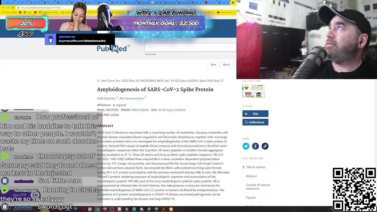 Dr McCairn discussing PET imaging with hostile PR doctor group paid for by big pharma