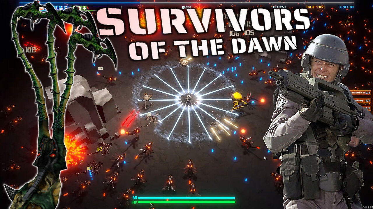 Survivors of the Dawn - Alien Hunter (Roguelike Bullet Hell)