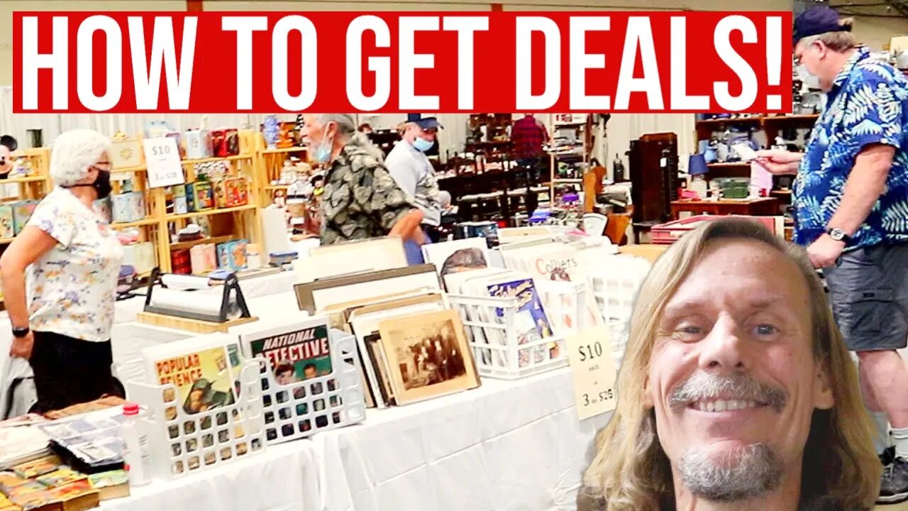 TIPS & TRICKS | SHOPPING ANTIQUE SHOWS | RESELLER VINTAGE BUYS