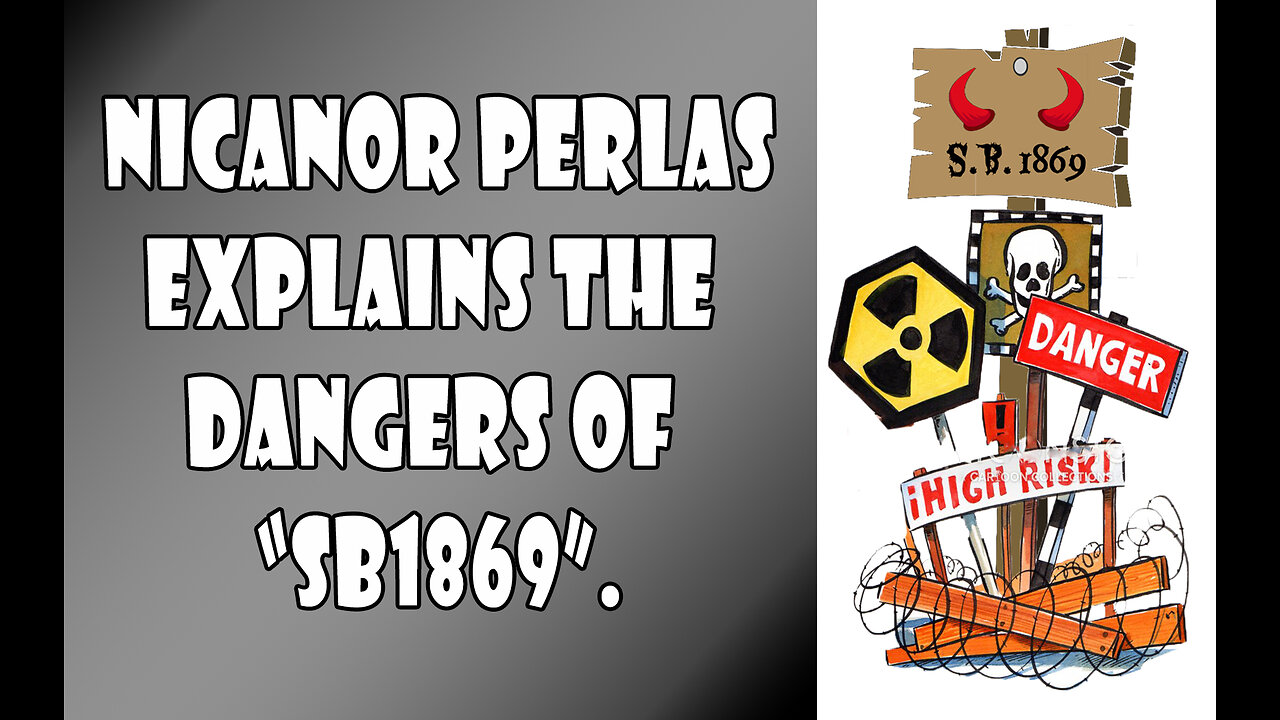 Nicanor Perlas Explains the Dangers of SB1869.