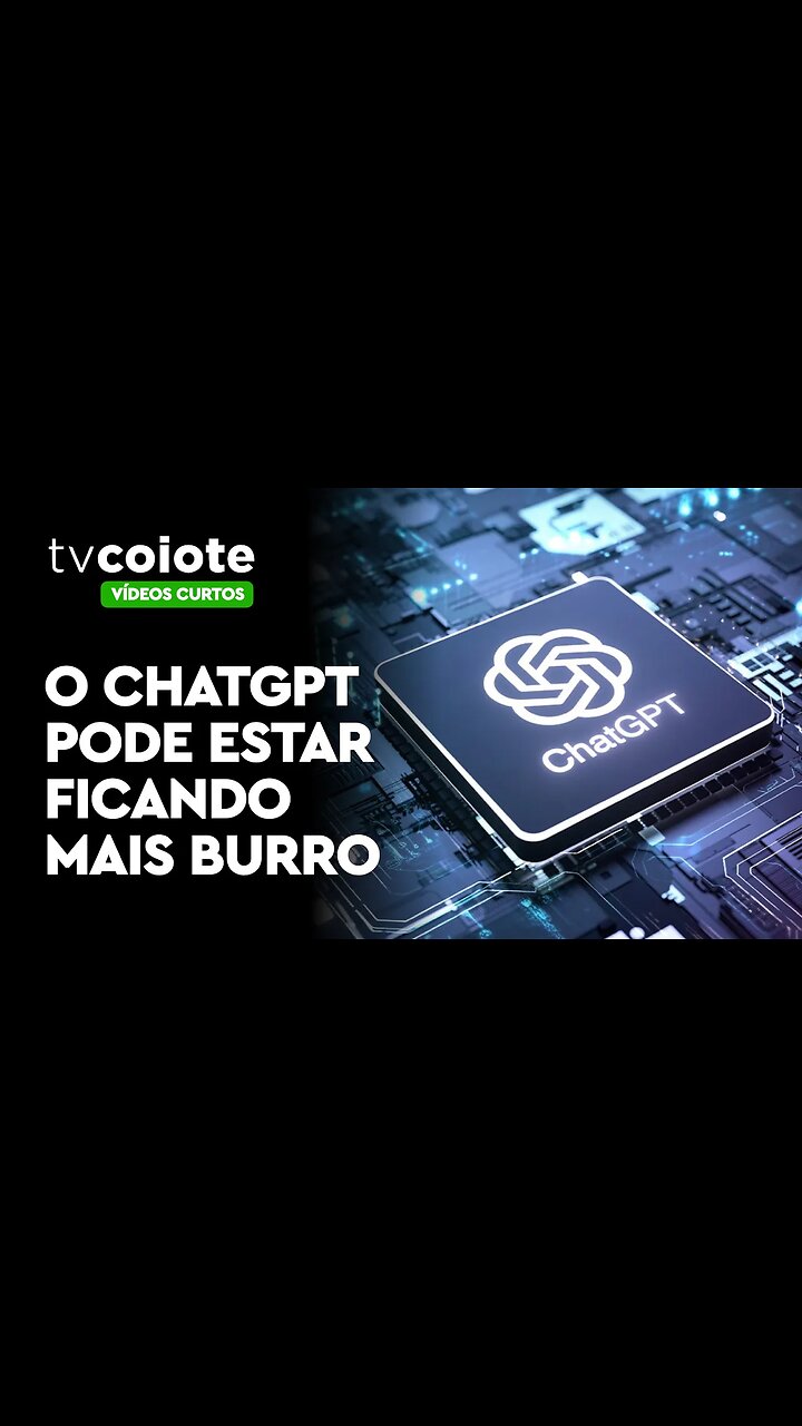 O ChatGPT pode estar ficando mais burro!