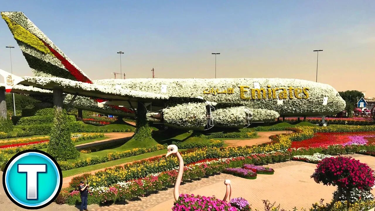 Dubais Miracle Garden - Worlds Largest Flower Garden