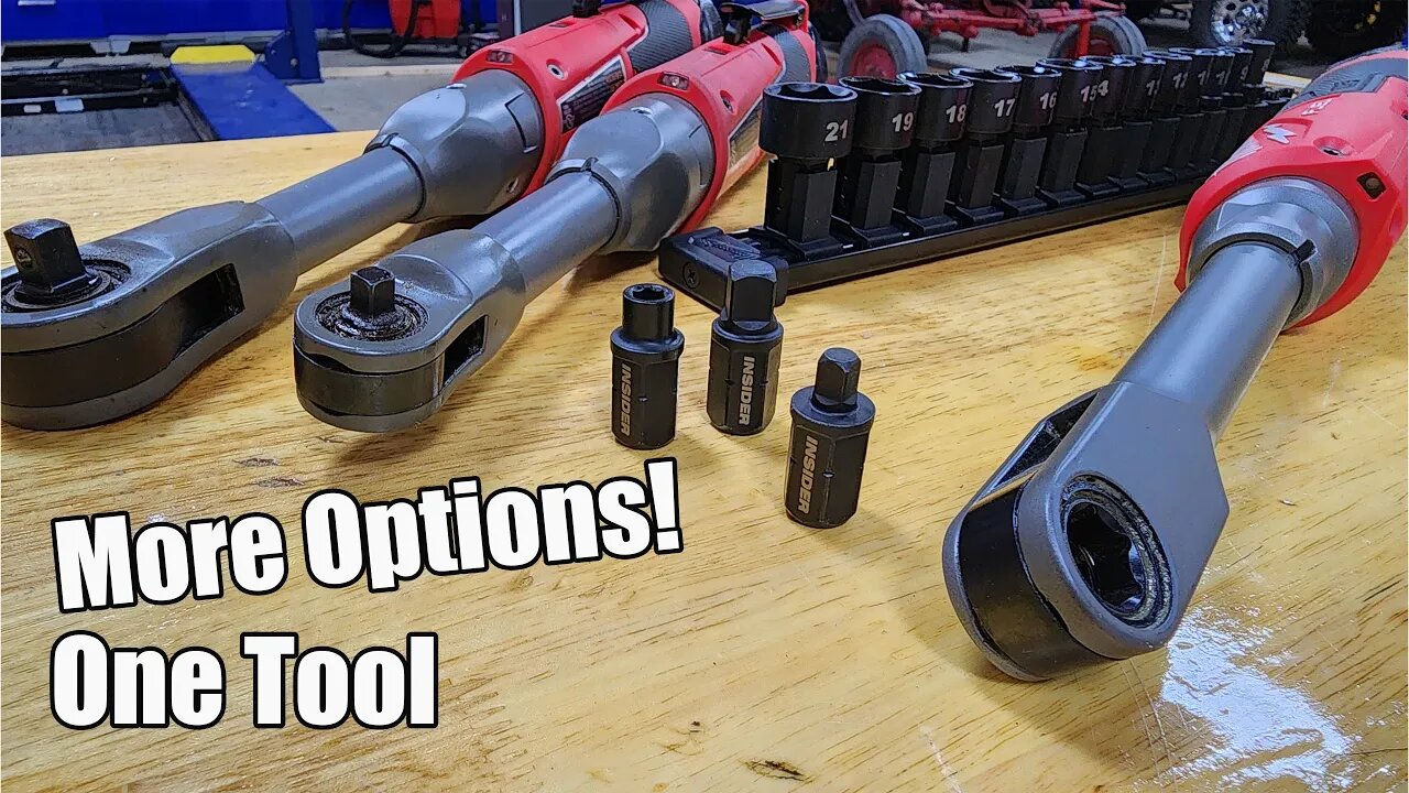 No Need to Choose 1/4 or 3/8! Milwaukee M12 FUEL INSIDER Extended Reach Box Ratchet Review 3050-20