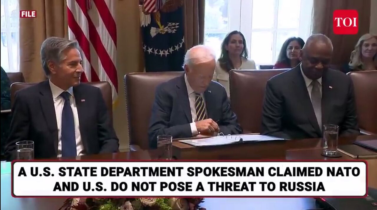 Leaders: NATO WAR BOSS meets Russian HAZEL ICBM.